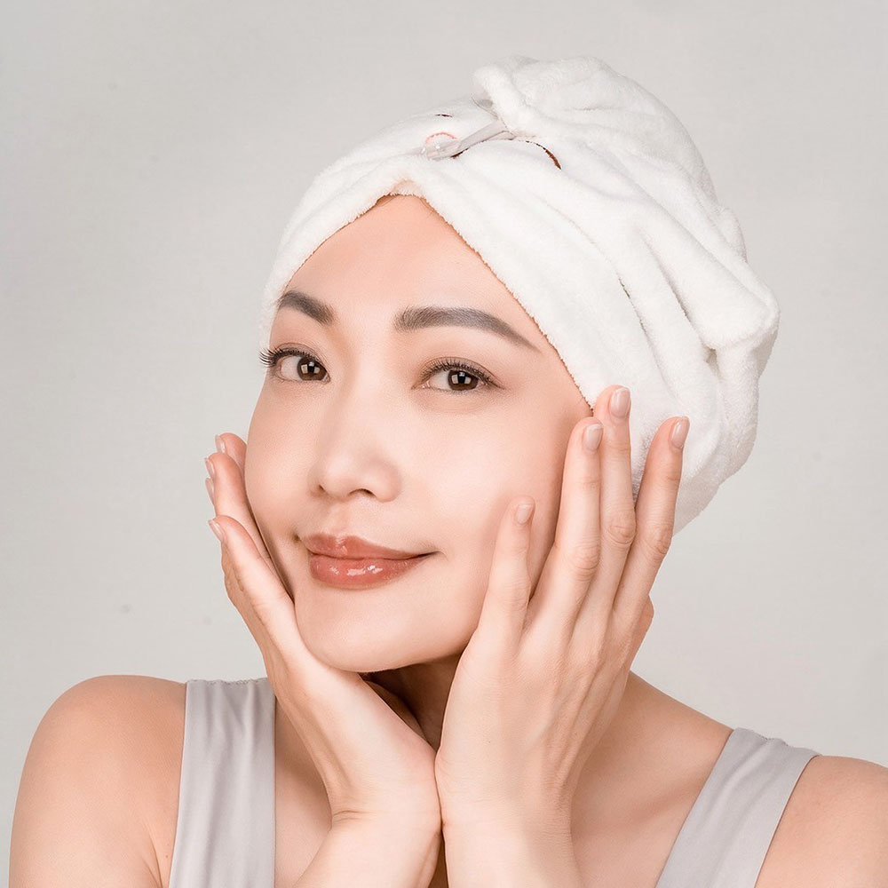 SANSO LIFE 美食系列超細纖維擦頭包巾 小籠包